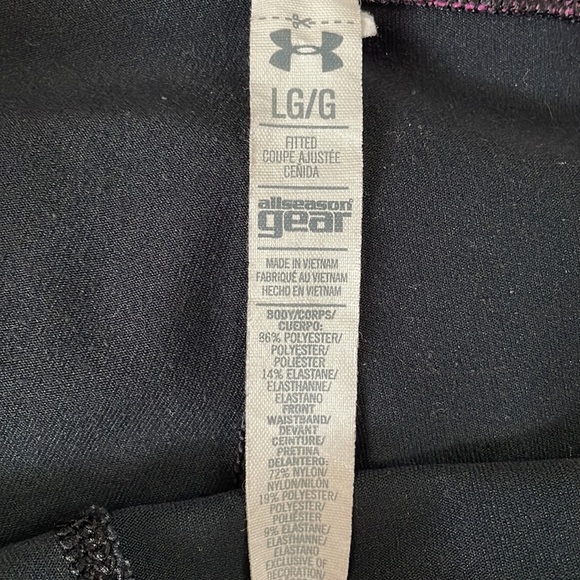 Women's Under Armour Fitted All Season Gear Workout Leggings Large - Picture 13 of 15